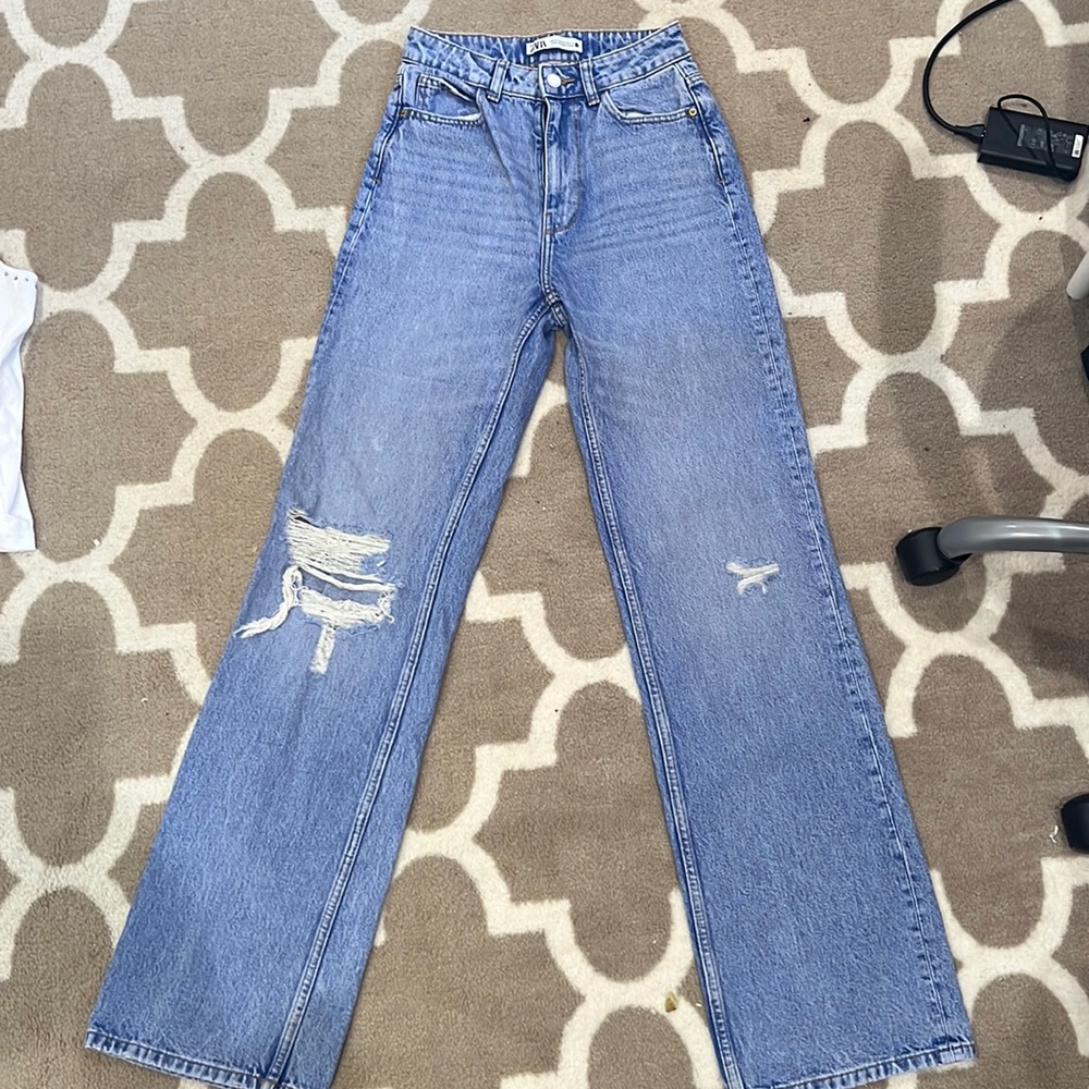 Zara high rise full length